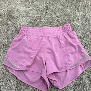 Women's Pink Lululemon Shorts